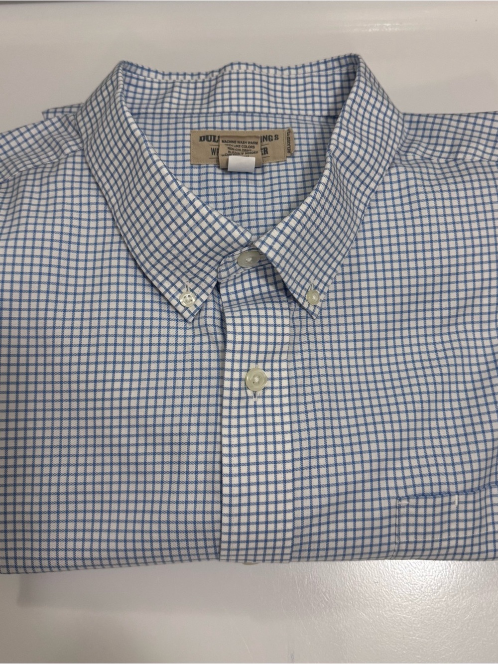 Big & Tall Men’s Duluth Trading Co WrinkleFighter Shirt - Picture 2 of 4